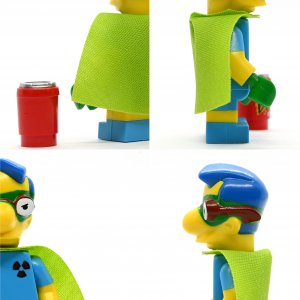 Milhouse as Fallout Boy