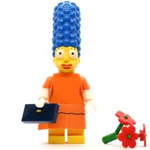 Marge Simpson with Orange Dress
