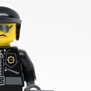 Scribble-Face Bad Cop