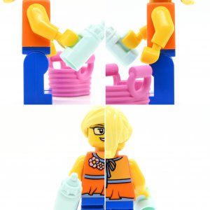 Community (Girl with baby bottle)
