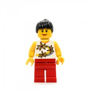 Yellow Flowers Girl
