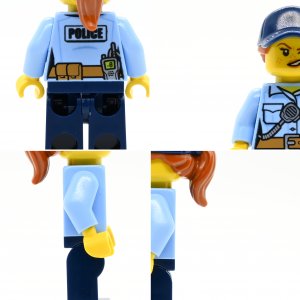 Female Police City Officer