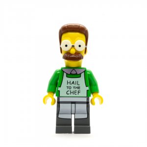 Ned Flanders with apron