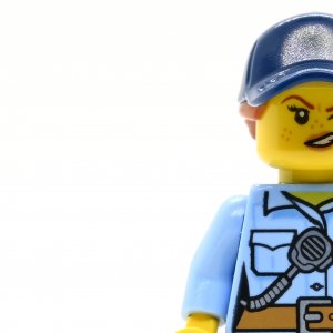 Female Police City Officer