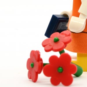 Marge Simpson with Orange Dress
