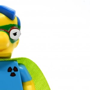 Milhouse as Fallout Boy