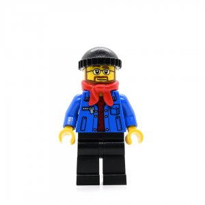 Winter Holiday Train Station Bus Driver